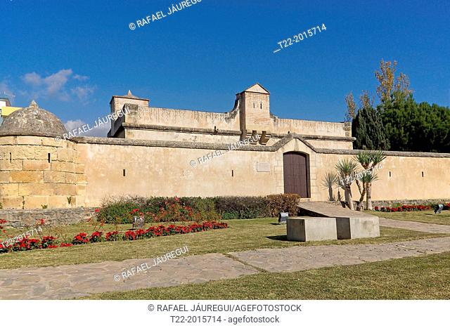Rincon de la Victoria Malaga Spain. Bezmiliana Fort House in the town of Rincon de la Victoria