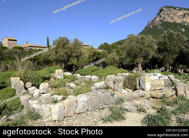 santuario talayotico de Son Mas, Valldemossa, Mallorca, balearic islands, Spain