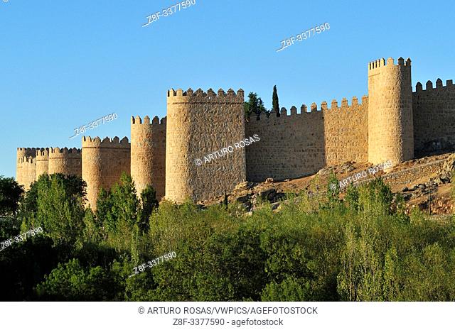 The Walls of Ãvila, Spain