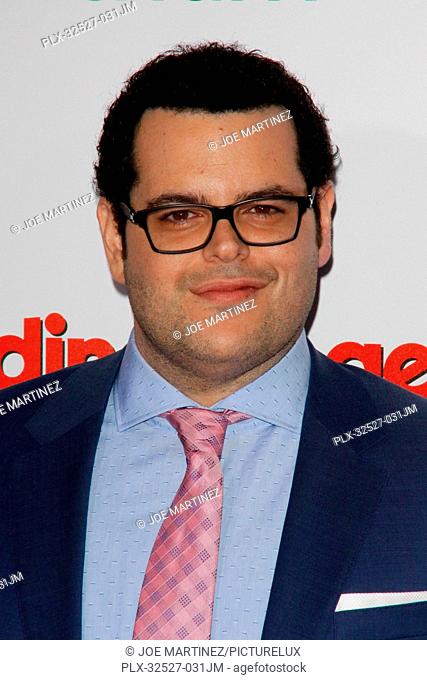 Josh Gad at the Premiere of Screen Gems' The Wedding Ringer held at the TCL Chinese Theater in Hollywood, CA, January 16, 2015