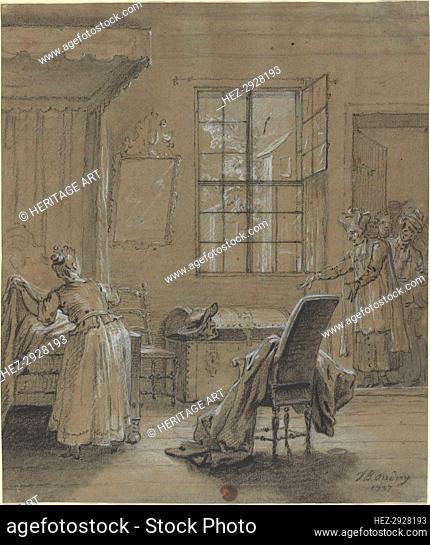 Ragotin dans le coffre, 1737. Creator: Jean-Baptiste Oudry