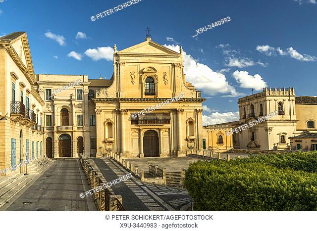 Chiesa del Santissimo Salvatore, Noto, Sicily, Italy, Europe