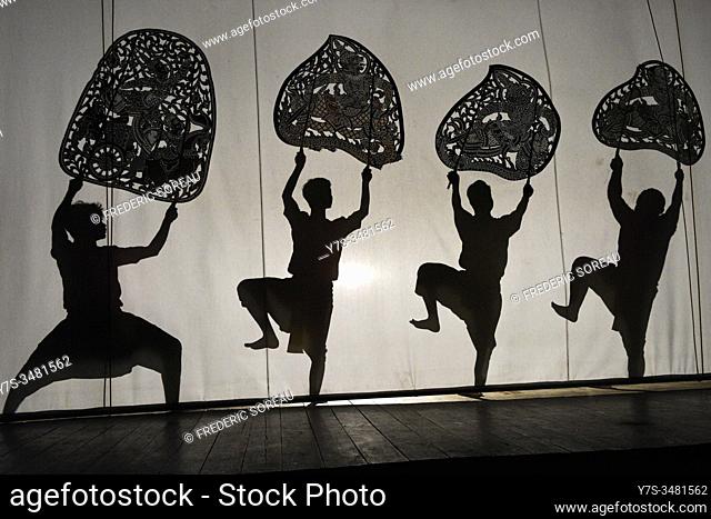 Shadow Puppets, Sovannaphum Theater, Boeung Trabek, Phnom Penh, Cambodia, South East Asia
