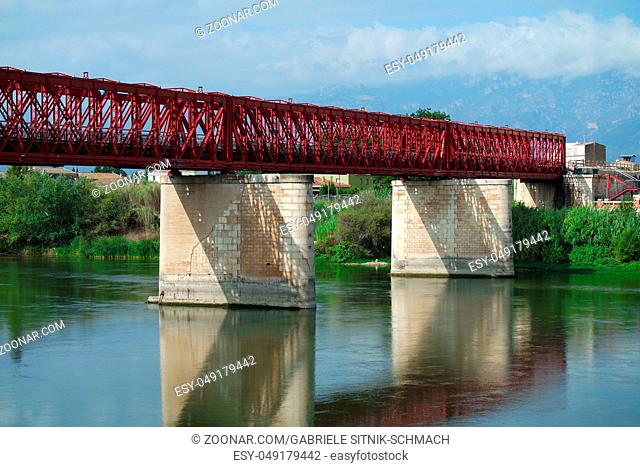 Ebro Brücke in Tortosa, Katalonien