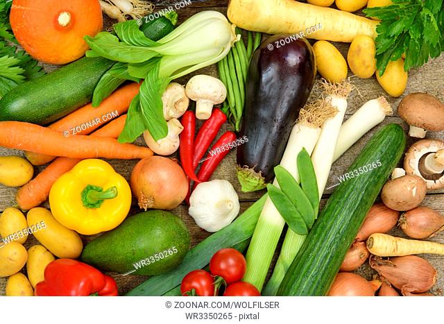 Frisches Gemüse vom Markt