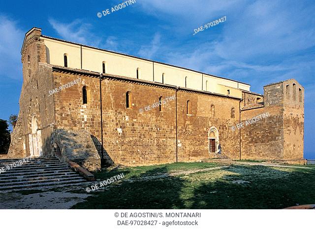 San Giovanni in Venere Abbey, 12th century, Fossacesia, Abruzzo, Italy