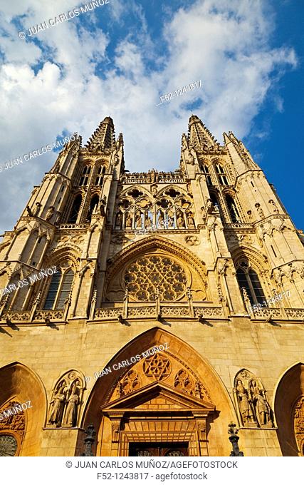 Burgos Cathedral, Burgos, Castilla-Leon, Spain