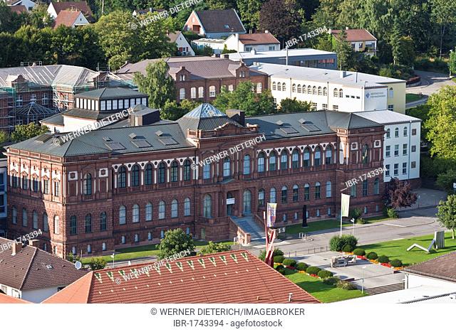 View of the Pfalzgalerie museum, built in 1875, art museum, museum, Kaiserslautern, Palatinate region, Rhineland-Palatinate, Germany, Europe