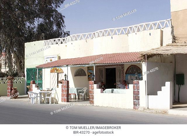 Restaurant in Ghadames Lybia