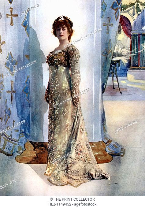 Jane Hading in Plus que Rene, c1902. (1859-1933), French actress Jane Hading (1859-1933) was born Jeanne Alfredine Trefouret