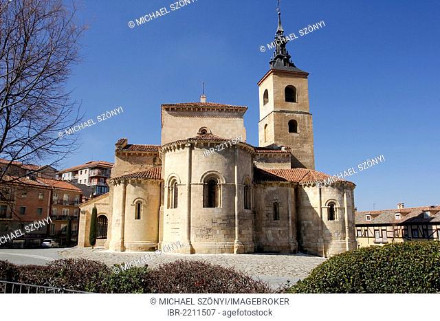 Iglesia de San Millan church, Segovia, Castile and León, Spain, Europe