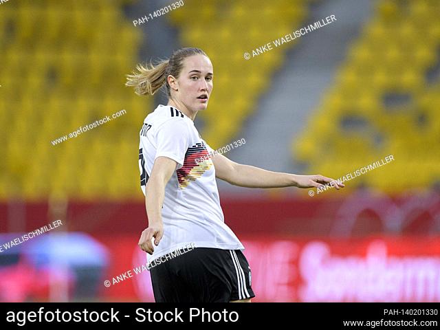 Sydney LOHMANN (GER) Soccer Laenderspiel women, mini tournament - Three Nations. One Goal, Germany (GER) - Belgium (BEL) 2: 0, on February 21