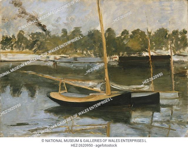 'Argenteuil', boat (study), 1874. Artist: Edouard Manet