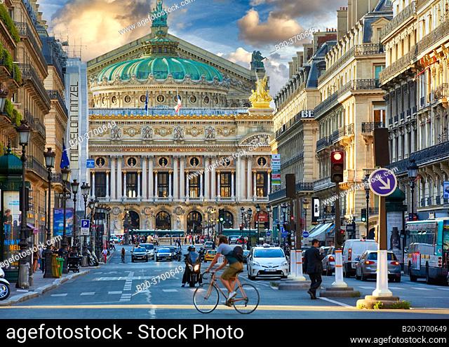 Opera Palais Garnier. Paris. France