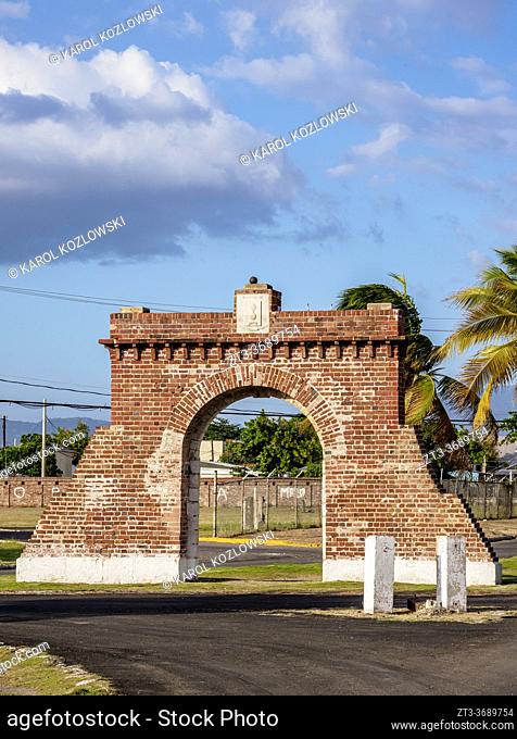 Gate in Port Royal, Kingston Parish, Jamaica