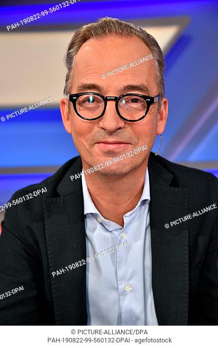 21 August 2019, North Rhine-Westphalia, Cologne: The journalist Jan Fleischhauer is a guest on the ARD talk show "" Maischberger