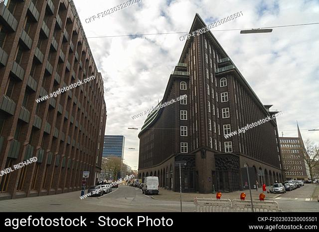 Chilehaus is a ten-storey office building in Hamburg, Germany. It is located in the Kontorhausviertel district. It is an exceptional example of brick...