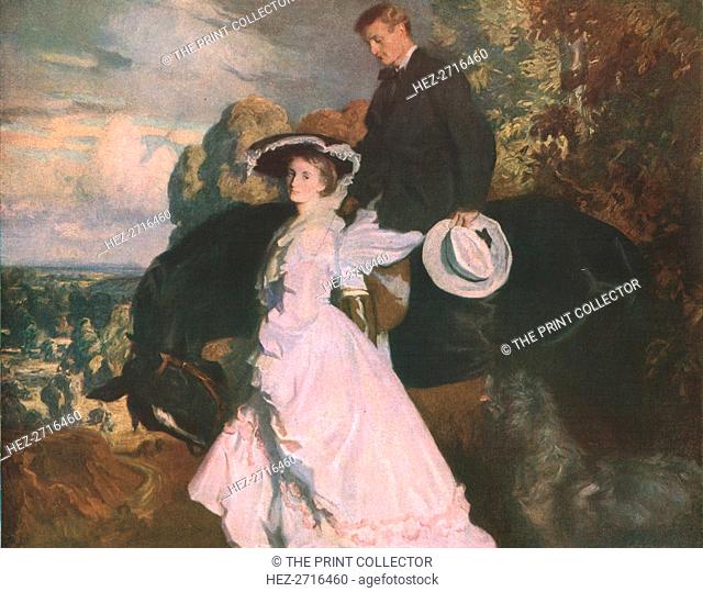 'The Return from the Ride', 1902, (c1930). Creator: Charles Wellington Furse