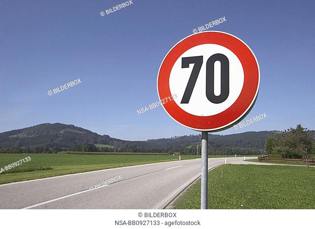Speed limiting 70 kmh