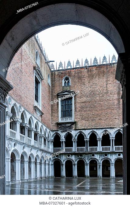 Venice, Doge's Palace, courtyard