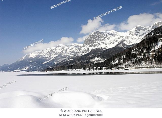 Lake Grundlsee in Winter, Styria, Austria