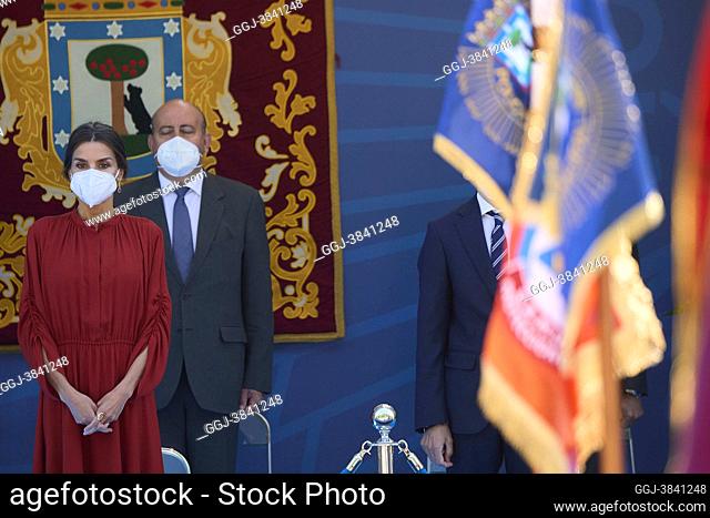 Queen Letizia of Spain attends the delivery of Medals for Professional Merit and the Crosses of Merit on the feast of St