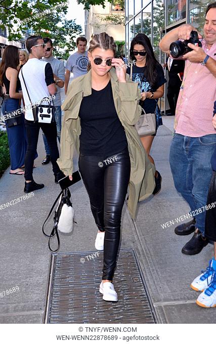 Sofia Richie at the Trump Soho New York Hotel in Manhattan Featuring: Sophia Richie Where: New York City, New York, United States When: 15 Sep 2015 Credit:...