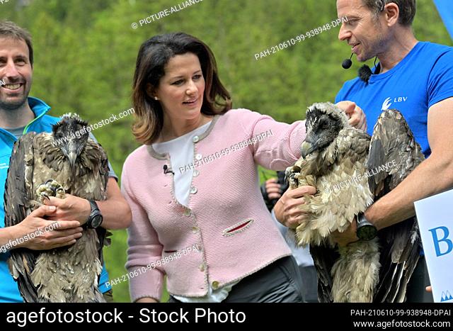 10 June 2021, Bavaria, Ramsau Bei Berchtesgaden: Michaela Kaniber (CSU), Minister of State for Food, Agriculture and Forestry