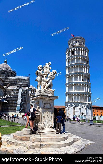 Toskana Impressionen, Pisa, Schiefer Turm von Pisa, Italien