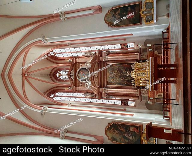 Berchtesgaden, church, interior photo