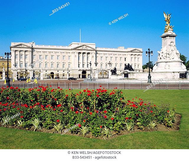 Buckingham Palace, London. England, UK