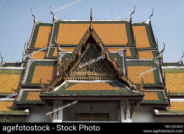 Wat Suthat temple in Bangkok , Thailand