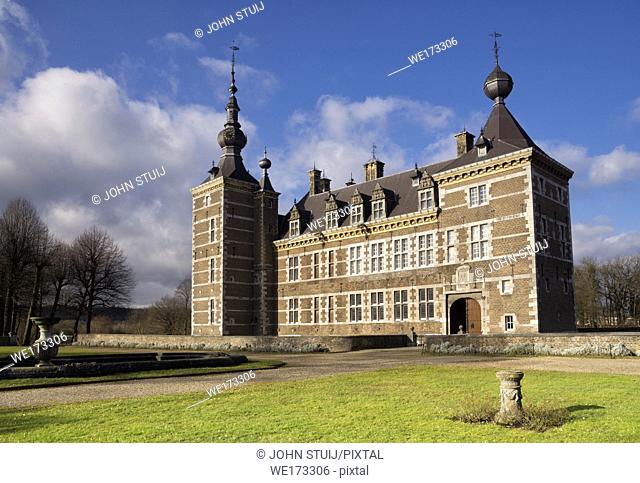 Eijsden Castle between the villages Laag-Caestert and Eijsden in the Dutch province Limburg