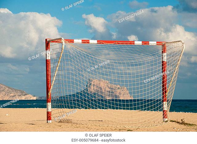 Beach football goal