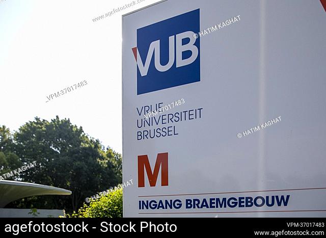Illustration picture shows the VUB university, in Brussels, Tuesday 05 July 2022. BELGA PHOTO HATIM KAGHAT