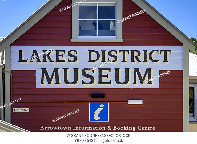 The Lakes District Museum Exterior, Arrowtown, Otago Region, South Island, New Zealand