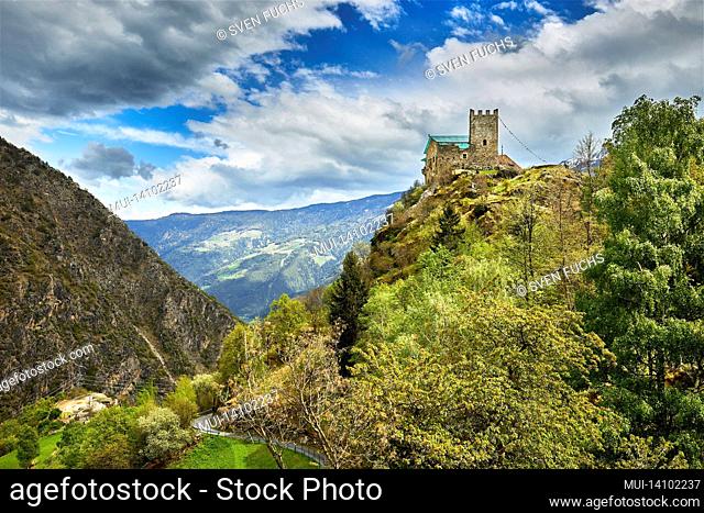 juval castle in south tyrol is a popular destination