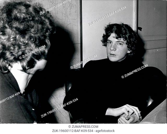 1968 - Paul Gettj III released this morning after five months of holding by his Kidnappers. Photo shows Paul Gettj III and his mother Gail Hariis seen at the...