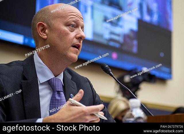 Jeremy Allaire, Co-Founder, Chairman and CEO, Circle, appears during a House Committee on Financial Services hearing €œDigital Assets and the Future of Finance:...