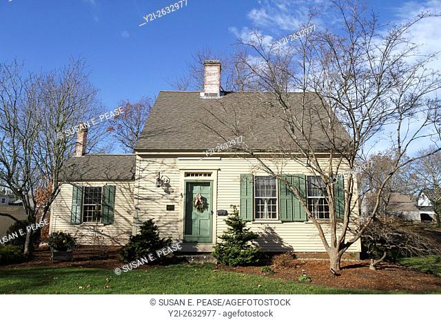 An old home in South Yarmouth, Massachusetts, United States, North America. Editorial use only