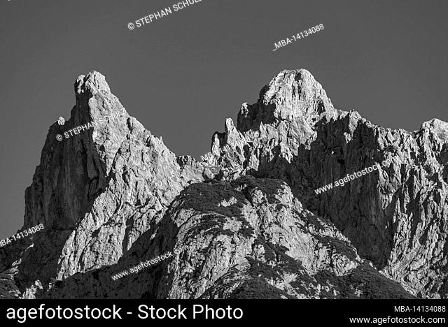 karwendel, karwendel mountains, karwendel massif, mittenwald, upper bavaria, bavaria, germany