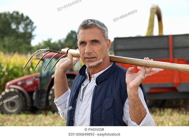 Corn farmer