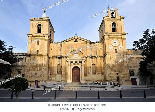 St John's Co-Cathedral, Valletta, Malta, Europe, november 2009