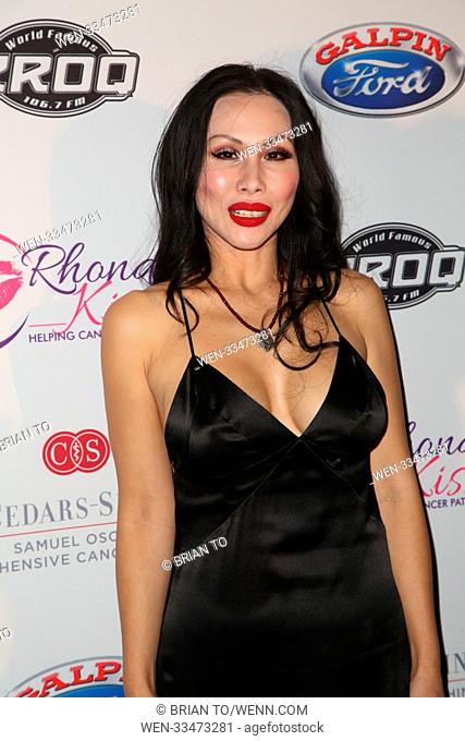 Celebrities attend 2017 Rhonda's Kiss Los Angeles Benefit Concert at The Hollywood Palladium Featuring: Etty Lau Farrell Where: Los Angeles, California