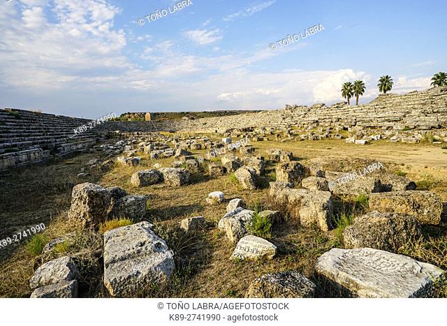 Perge stadium. Old capital of Pamphylia Secunda. Ancient Greece. Asia Minor. Turkey