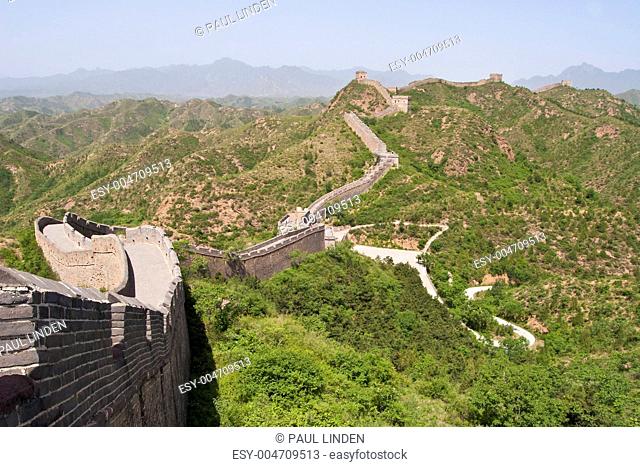 Die große Mauer nördlich von Peking
