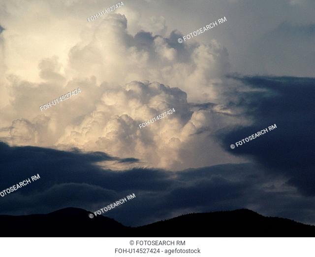 Waterbury, VT, Vermont, clouds, Cumulonimbus Incus