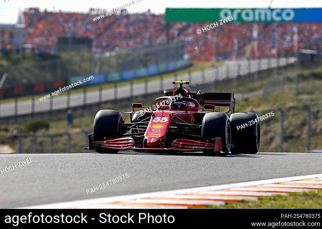 # 55 Carlos Sainz (ESP, Scuderia Ferrari Mission Winnow), F1 Grand Prix of the Netherlands at Circuit Zandvoort on September 5, 2021 in Zandvoort, Netherlands