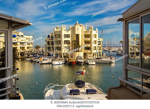 Puerto Marina, Benalmádena. Costa del Sol, Málaga province. Andalusia, Southern Spain Europe
