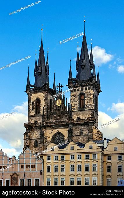 Church of Our Lady before Tyn is a dominant feature of the Old Town of Prague and has been the main church of this part of the city since the 14th century